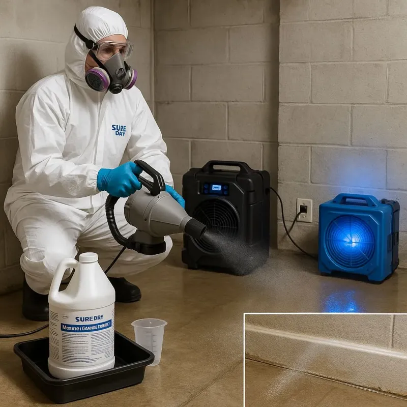 Sanitization and Odor Removal process in Sleepy Hollow, NY