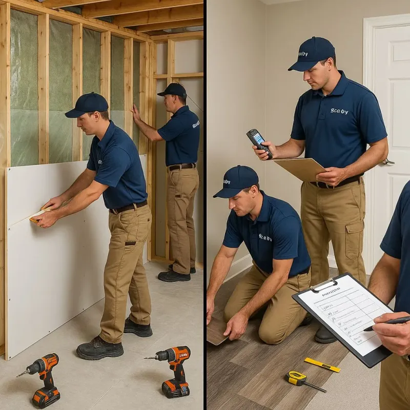 Repairs and Reconstruction process in Sleepy Hollow, NY